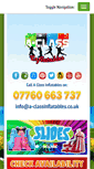 Mobile Screenshot of a-classinflatables.co.uk